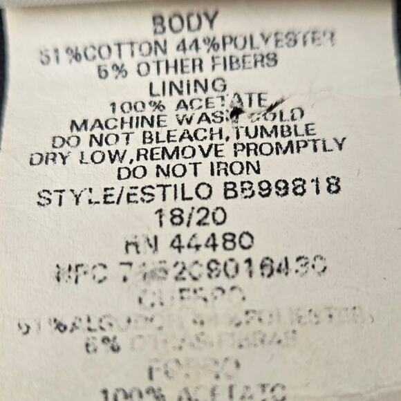 Vintage Tapestry Holiday Teddy Bear Vest by Bobbie Brooks Woman size 18-20 - Picture 7 of 7